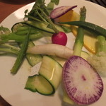焼肉 矢澤 - 季節の生野菜盛り合わせ