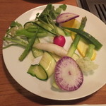 焼肉 矢澤 - 季節の生野菜盛り合わせ
