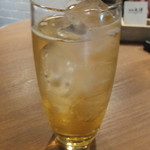 焼肉 矢澤 - 青谷の梅ソーダ割り