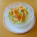 K.Kインドレストラン - 2種類カレーセットのサラダ