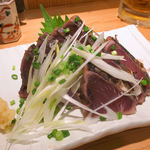 とんかつ いわい - 鰹のタタキ