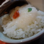 烈志笑魚油 麺香房 三く - 限定メニュー　〆のご飯