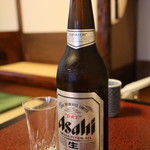 あつた蓬莱軒 - スーパードライ大瓶