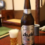 あつた蓬莱軒 - スーパードライ大瓶