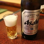 あつた蓬莱軒 - スーパードライ大瓶