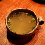鶏一途 - スープ