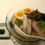 Japanese Ramen Noodle Lab Q - ●2015 ＃136 ＠夏季限定第１弾／冷やし煮干／塩 ￥880