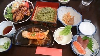 Cafe&Dining Jugemu - ランチCセット 茶そば ¥1,000