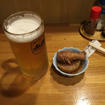 酒処かっぱ - まずは、生ビールでしょ（≧∇≦）