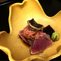 祇園 にしかわ - よこわ（2015/10/14訪問）
                      山椒が多くて口の中にしばらく山椒が残りました（笑）