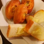 石窯 ピッツァ カフェ スタジオーネ - 朝食パン