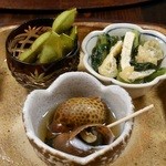 出汁さんろくぼう - 先付け(27年10月)