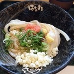 はなまるうどん - 明太おろししょうゆうどん（冷）