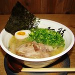 麺彩 味くら - しおネギらーめん。ネギ好きの方におすすめ！！