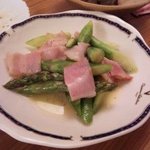 お食事処さくら - アスパラベーコン！