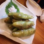 お食事処さくら - 空豆！