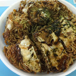 お好み焼・鉄板焼 寄り家。 - そば肉玉ダブル