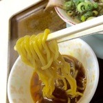 ちいふ - 卵＋すき焼き醤油に絡めて食べる