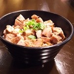 らぁ麺 すぎ本 - チャーシューご飯