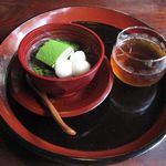 竹情荘 - ひやしぜんざい(2015.09)