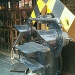 陸蒸気 - お店の外に踏切警報機が…(〃艸〃)ﾑﾌｯ