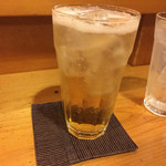 平和寿司 - 自家製梅酒　ソーダ割