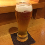 平和寿司 - 生ビール