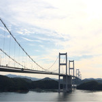 鉄火鳥 - しまなみ海道 四国に繋がる最後の橋。
            最も長く、最も美しい。渡り切った先に感動が待っている。