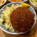 もつ焼き ねぎぼうず - H27.10.14 手造りメンチ