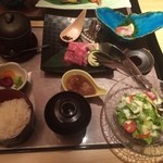 和食・個室・ワインと寿司-IBUKI-一颯 - 佐賀牛A5サーロイン溶岩石焼御膳