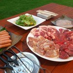 ビーガーデン - ボリューム満点のBBQです。