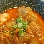 かぶら - 牛すじピリ辛煮込み　480円