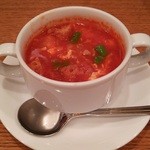 キッチンプラス - かき卵入りミネストローネ