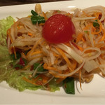 タイレストラン タニサラ - ソムタム（青パパイヤのサラダ）