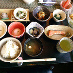 王ヶ頭ホテル - 2015.9月【朝食】この後にパンもついてお腹一杯