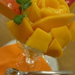 アオイ農園　ぶどうの木 - 国産マンゴーパフェ♪