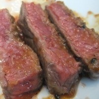 キャトルラパン - このレア感が凄いですね…。さっぱりお肉が濃厚味噌ダレで食すと美味い。