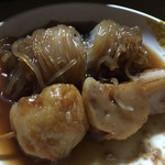 博多のおでん - 201510再訪 糸こんにゃく、イカ天