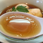 らあめん サンド - 鶏そばのスープ