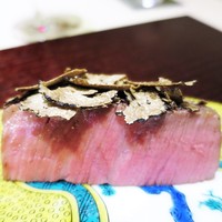 西麻布けんしろう - けんしろう焼き
                  仙台牛のシャトーブリアンの低温調理 
                