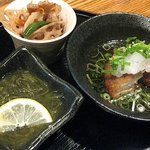 魚菜屋 海祭 - 1000円で肴3種と1ドリンクが付いたお得なセット