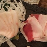 肉汁餃子のダンダダン - 馬刺二点盛