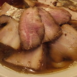 麺や 七彩 - 喜多方肉そば（煮干し）