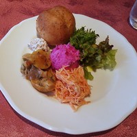 Russian Restaurant ROGOVSKI 銀座 - シンプルランチ：サラダ盛り合わせ