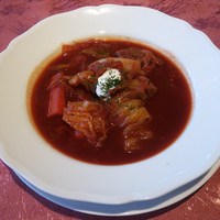 Russian Restaurant ROGOVSKI 銀座 - シンプルランチ：いなか風ボルシチ