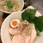 がふうあん - 鶏と白菜の塩つけ麺(2015/10)