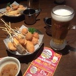 金の舟 - 夜メニューの一部