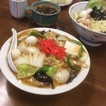 鳥忠食堂 - 中華丼