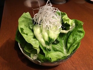 松阪牛炭火焼肉 東海亭 - 東海亭特製サラダ