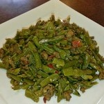 晴々飯店 - 四川漬物と挽肉炒め　780円